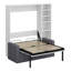 Lit escamotable avec canapé et tablettes Murphy