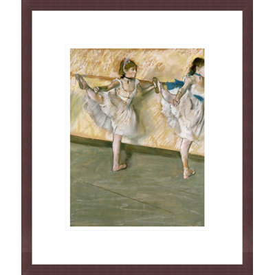 «Dancers at The Bar» par Edgar Degas, impression giclée encadrée