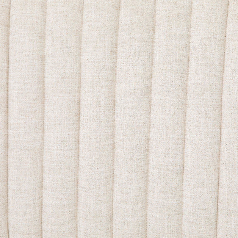 Augustine Swivel Armchair, Dover Crescent White Linen Blend