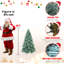 Arbre de Noël articulé en PE / PVC avec support stable en métal-1786032846