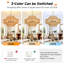 Luminaire de lustre en rotin Boho