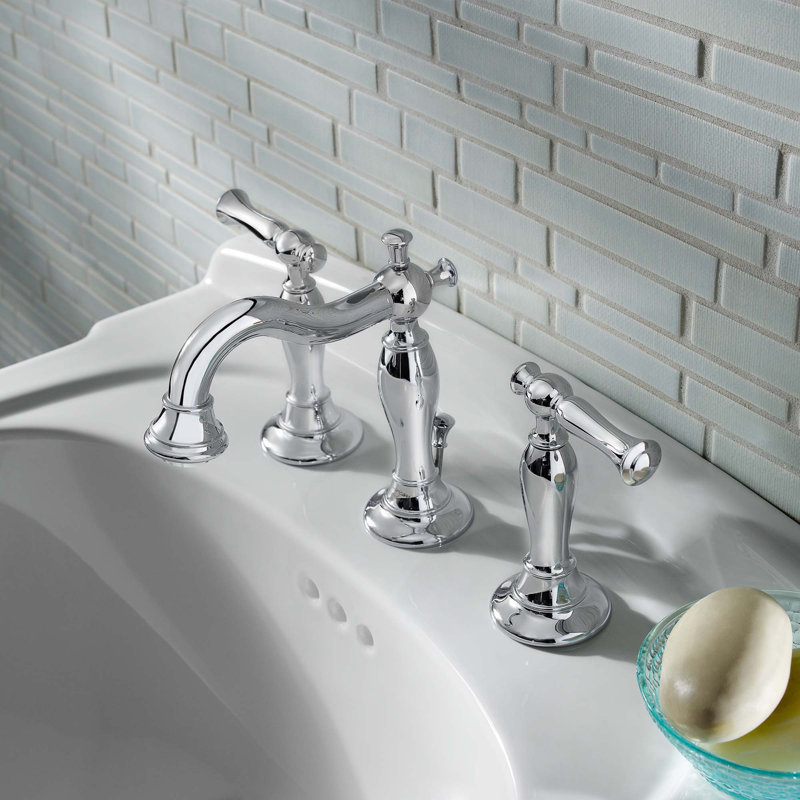 Robinet de salle de bain Quentin, Chrome poli