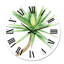 Détail d'un yucca - horloge murale traditionnelle-60281733
