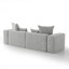 2-Piece Upholstered Corduroy Modular Sectional Sofa  – Fully Compressed, No Assembly Required-1618998668