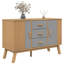 Buffet en bois massif 44,9 po Kennewick-157398822
