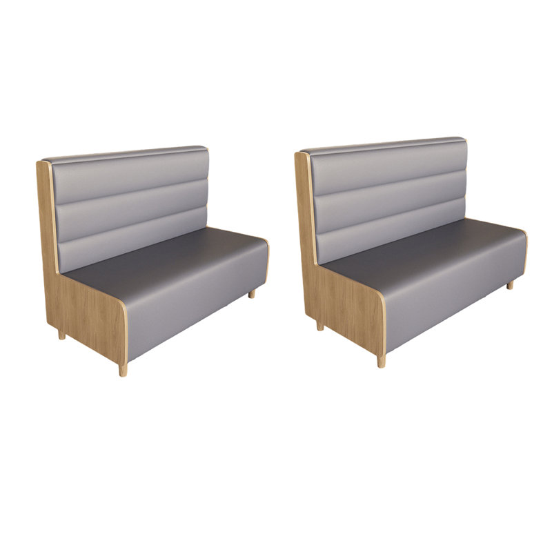 Banc rembourré en similicuir Modern