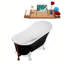 1699.3mm x 800.1mm Soaking Acrylic Bathtub-789989667-789989680