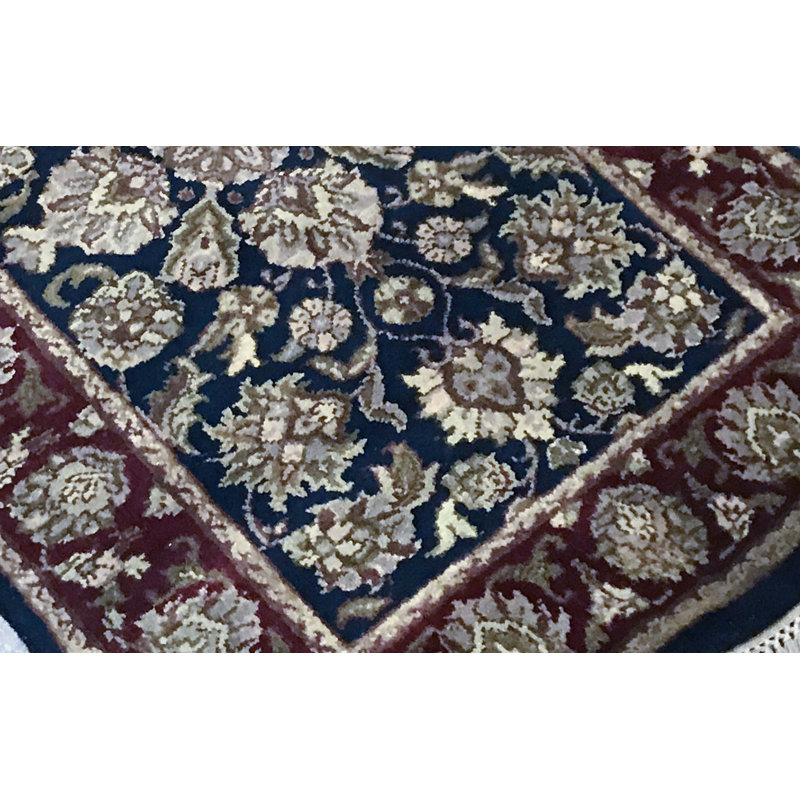 Wool Floral Area Rug