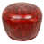 Cuir véritable rouge sélectionné
