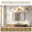 Luminaire pour salle de bain 5 lumières