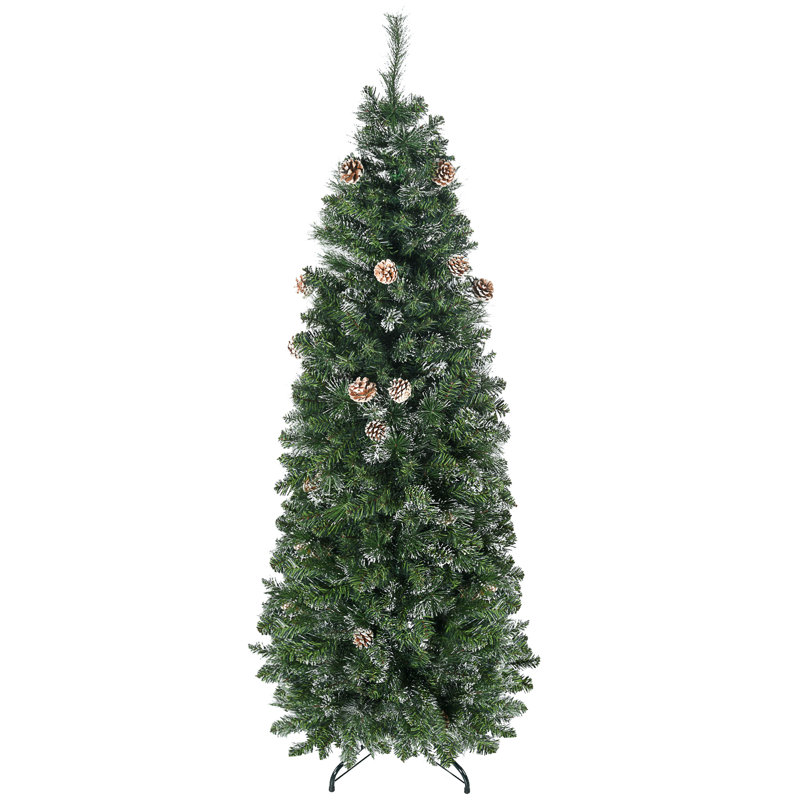 Arbre de Noël artificiel pin 6 pi - base incluse