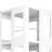 , 4 All Rotating Bookshelf, 360 Wheels, New Style White, Arc-Shaped Corners, Space Solution, Simple Setup Process Space,-122505500