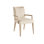 Sunset Key Upholstered Back Arm Chair