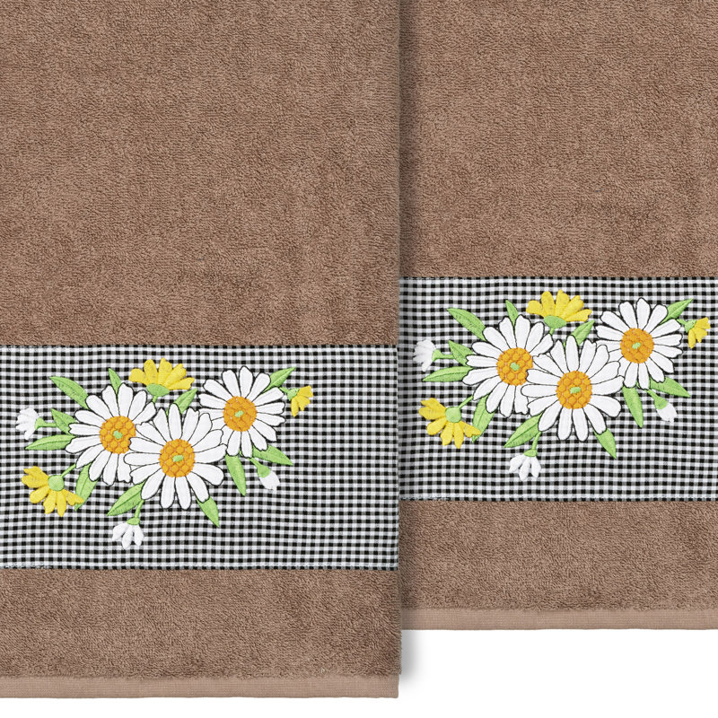 Serviette de bain 100% coton DAISY, Latte