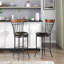 Chaise de bar pivotante 1 pièce