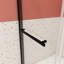 Porte de douche coulissante double encadrée l 60 po x H 74 po au fini noir mat