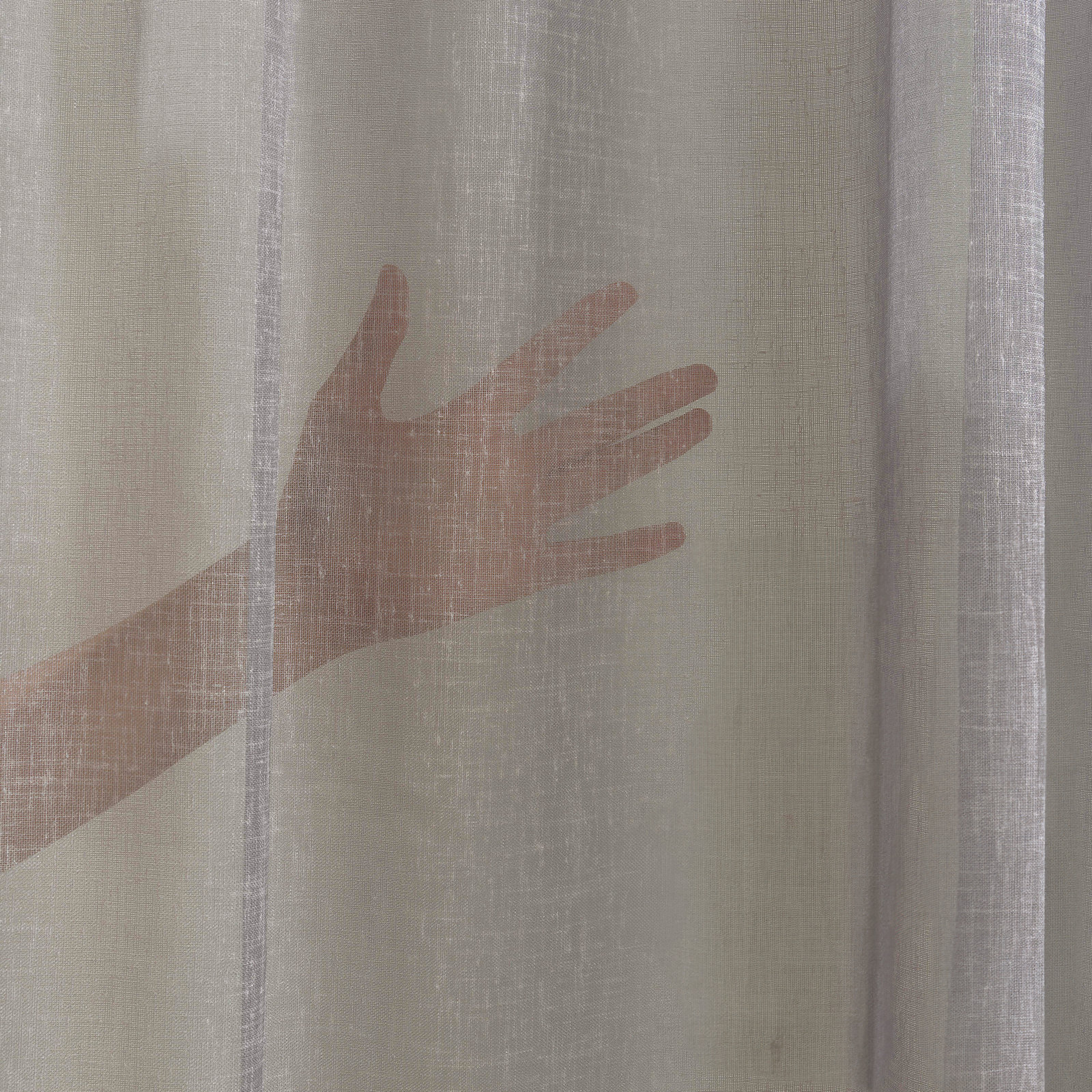 Linen Sheer Single Curtain Panel, 100" W x 108" L, Lime