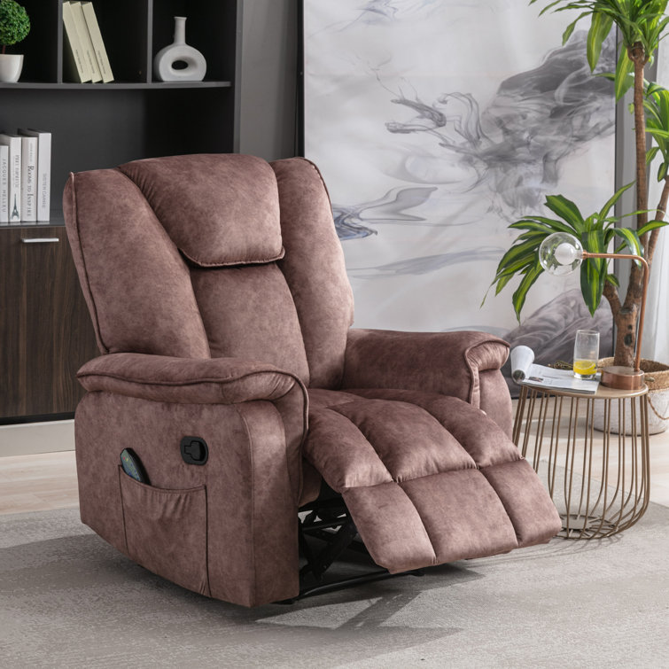 Winston Porter Falisha Upholstered Heated Massage Chair & Reviews