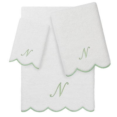  Ensemble de serviettes personnalisées 100% coton ADORNIA