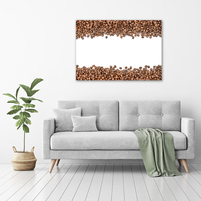 Coffee Beans - Wrapped Canvas Print