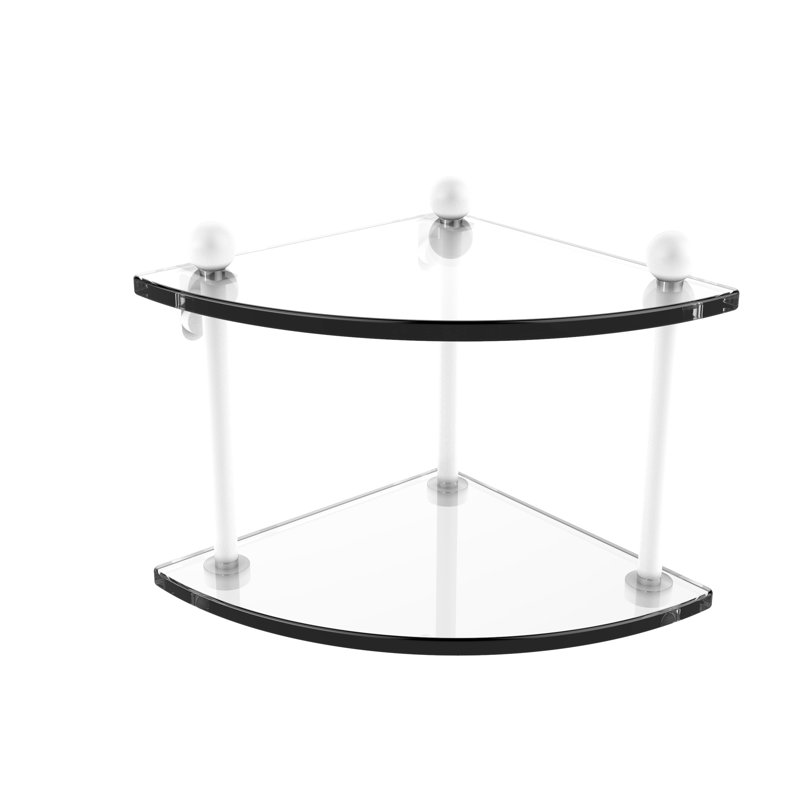 Tablette murale Morosini, Blanc mat