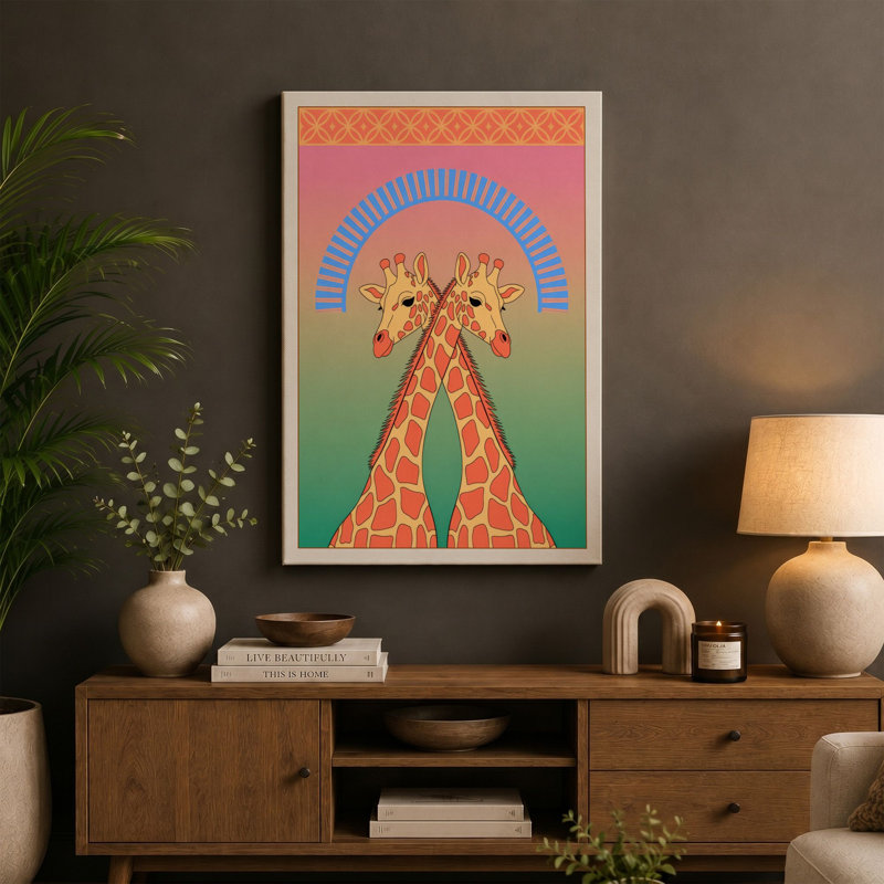 Print, 30x20 - 76.2 x 50.8 cm, Ochre Border