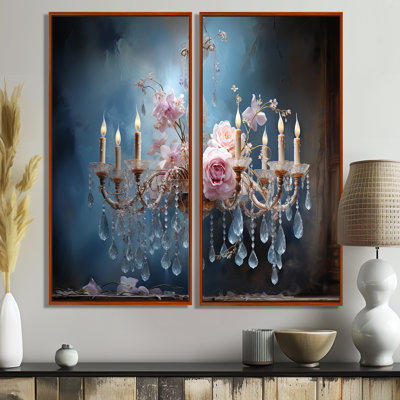Chandelier Transcendent Elegance - ensemble de 2 lustres tendance