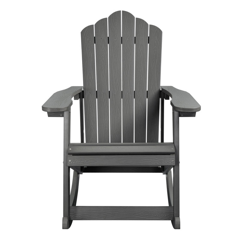 Aweys Outdoor Chair, Charcoal Gray