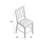 Parthenia Upholstered Counter Stool with Solid Wood Frame