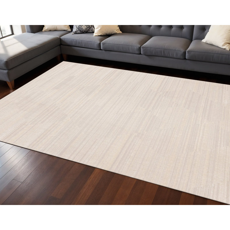 Tapis beige 8 pi x 11 pi