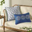 Ensemble de literie réversible 6 pièces, en coton, motif floral moderne pour la maison