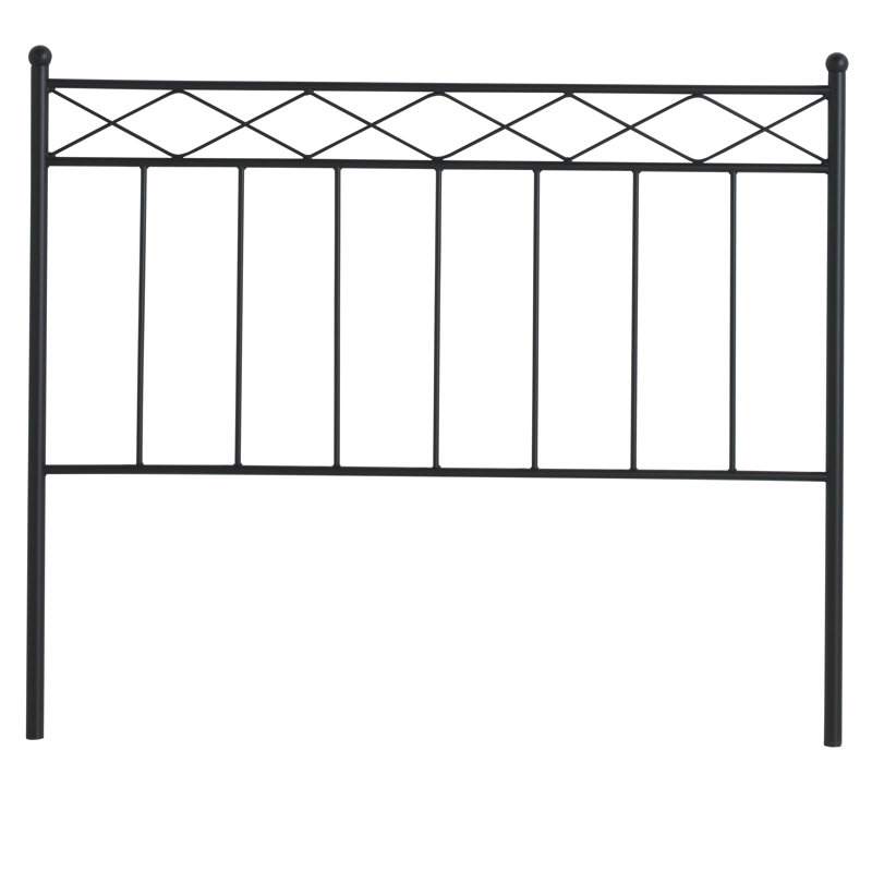 Ilford Metal Headboard, White, 90cm