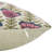 Fabdivine Hand Block Printed Cushion Cover – Rustic Charm for Sofas & Chairs, Lotus, Pink-114976896