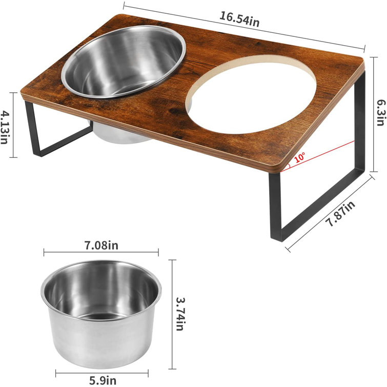 BTY Dog Bowl Elevated Feeder