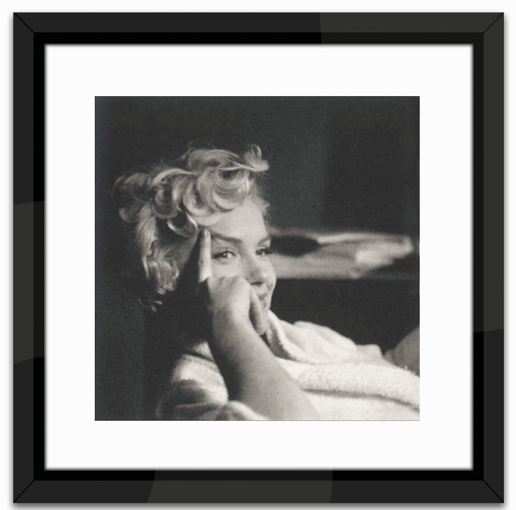 Marilyn Monroe in Stockings Star Poster