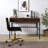 Verster Black Finish Writing Desk W/USB-2101758352