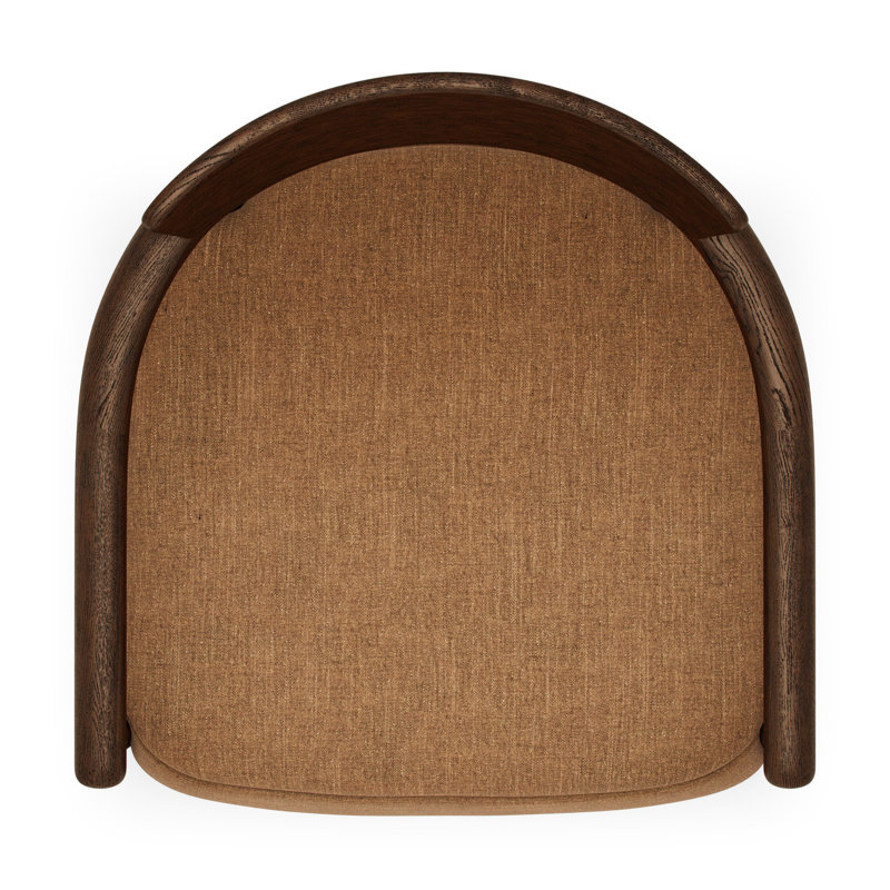 Armchair, Laughlin Ochre Polyester Blend