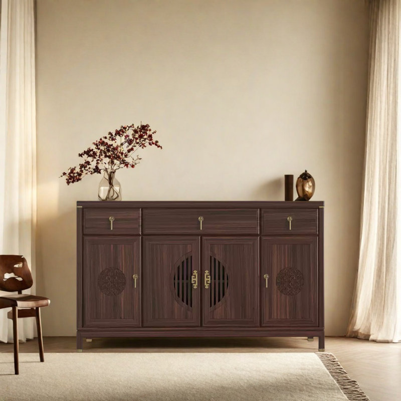 Versatile Retro Style Sideboards, 35.43" H x 47.24" W x 17.72" D