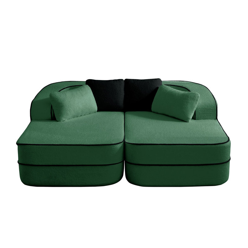 Canapé 77,2 "Teddy, Vert