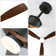 Bilon 52" Classic Wood Ceiling Fan with LED Light Kit, 3 Light Tone and 3 Fan Speed Remote Control
