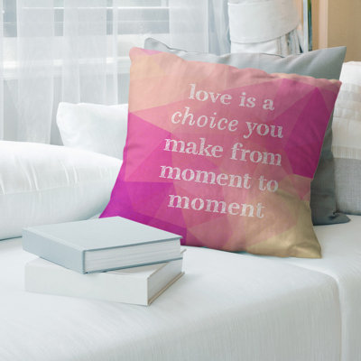Linen Reversible Throw Pillow