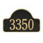 Lexy 1-Line Wall Address Plaque-1041555521-1041555535