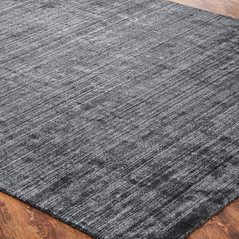 Dona Area Rug in Dark Gray, Runner 2'6" x 10'