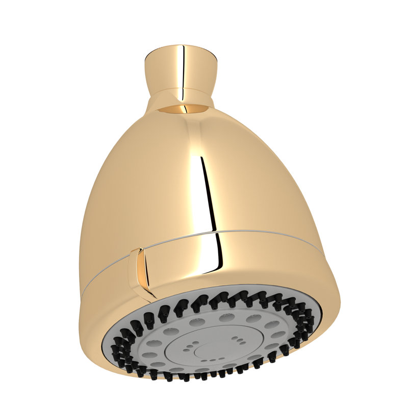 3.63" Multi Function Fixed Shower Head, English Gold