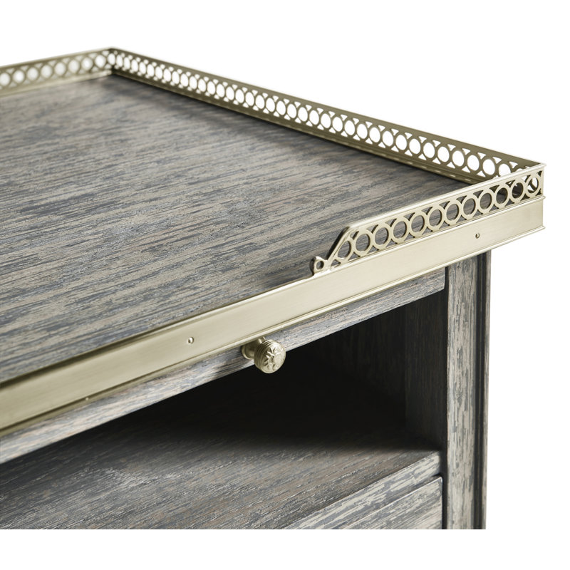 Arlingham 2 - Drawer Solid Wood Nightstand