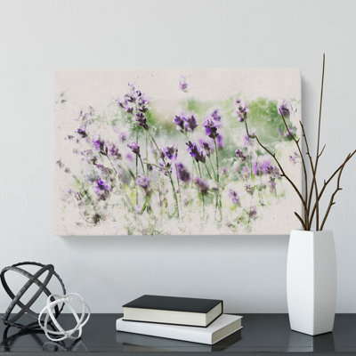 Lavender Vol.1 - Wrapped Canvas Print