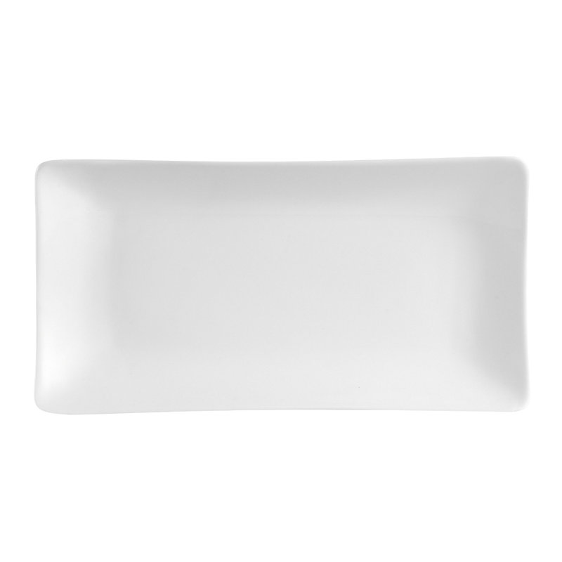 CAC China Rect. Platter 8", 8'' W x 4'' L x 1.13'' H