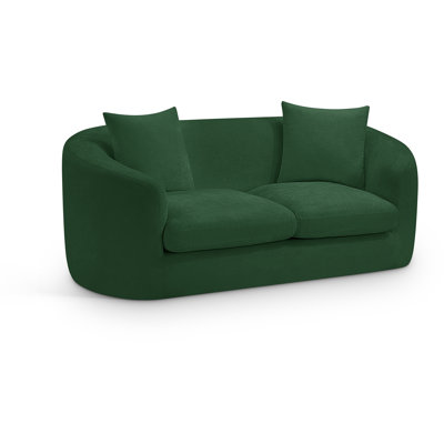 Penelope Chenille Fabric Loveseat