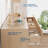 9 Drawer Fluted Dresser with Gold Handles, 55" Wide Modern Chest of Drawers for Bedroom Living Room Closet-333319981