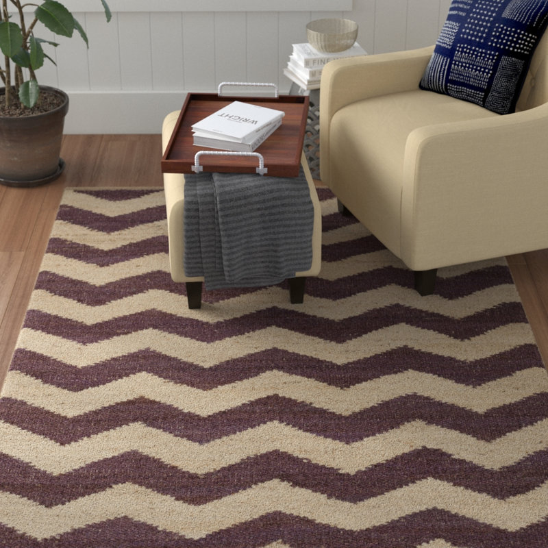 Hermine Chevron Indoor Rug, Rectangle 9' x 12'